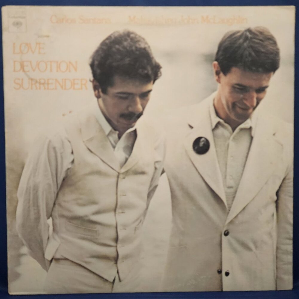 Carlos Santana & Mahavishnu John McLaughlin – Love Devotion Surrender (1973) LP